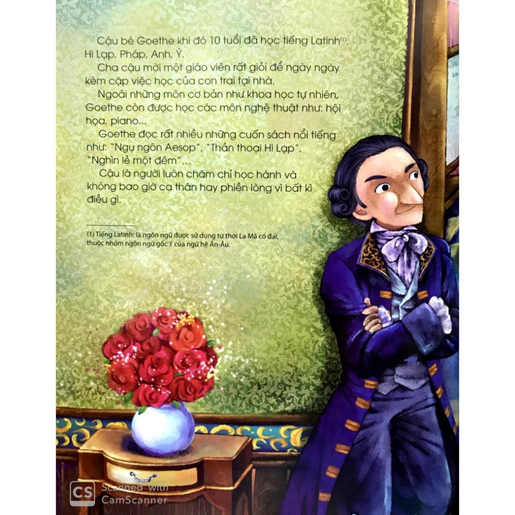 Sách - Truyện Kể Về Những Người Nổi Tiếng: Goethe - Tiểu Thuyết Gia Lừng Danh - NXB Kim Đồng