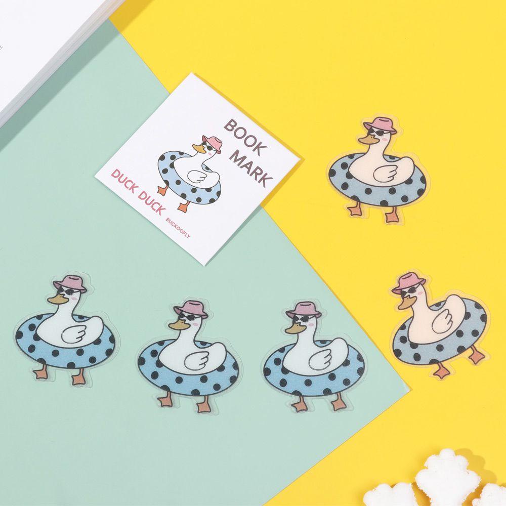 Lloyd Dụng Cụ Kẹp Sách Mini Đánh Dấu Trang Sách Hình Chú Vịt Hoạt Hình Dành Cho Học Sinh / Văn Phòng