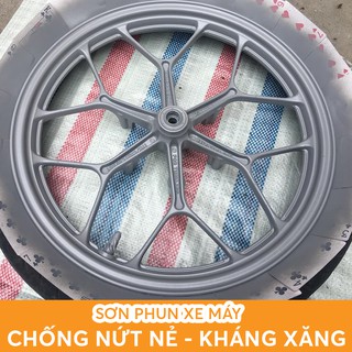 Combo sơn mâm Exciter 150 màu bạc Y35* - Sơn xịt Samurai
