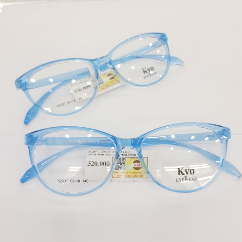 Gọng Kính KYO K154T TR90 Siêu nhẹ Made In Korea