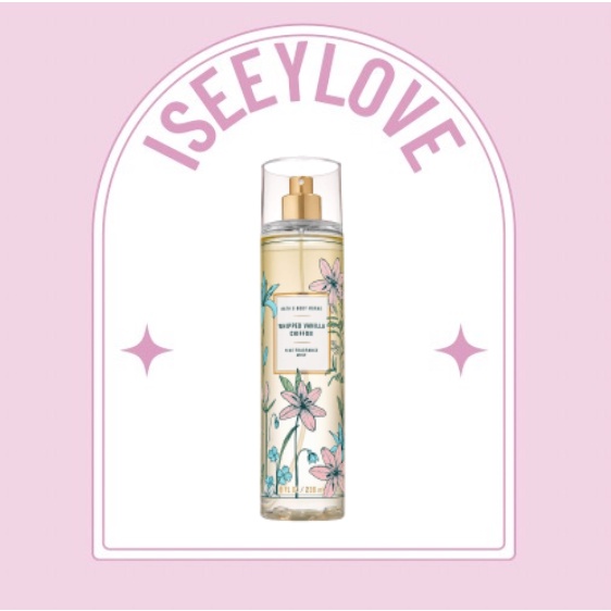 Whipped Vanilla Chiffon | Xịt Thơm Toàn Thân Bath & Body Works