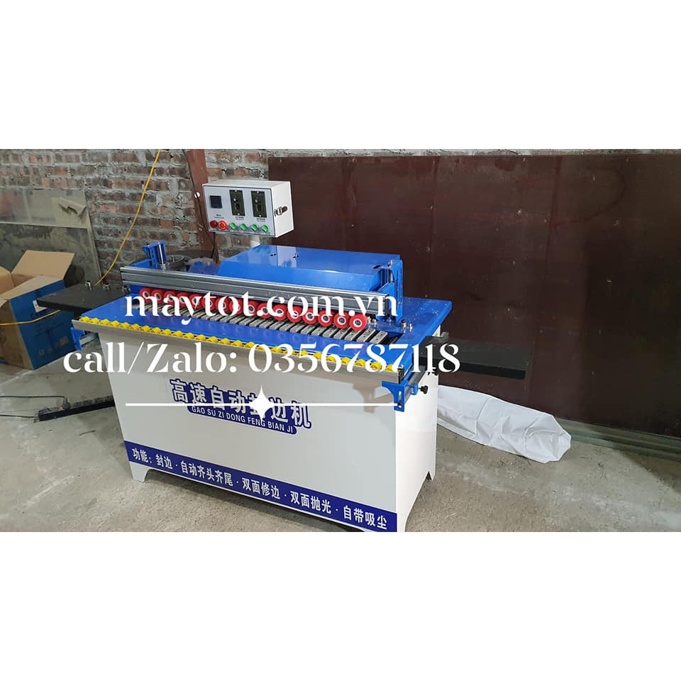 máy dán cạnh 5 chức năng WD702 tự động cắt đầu cuối