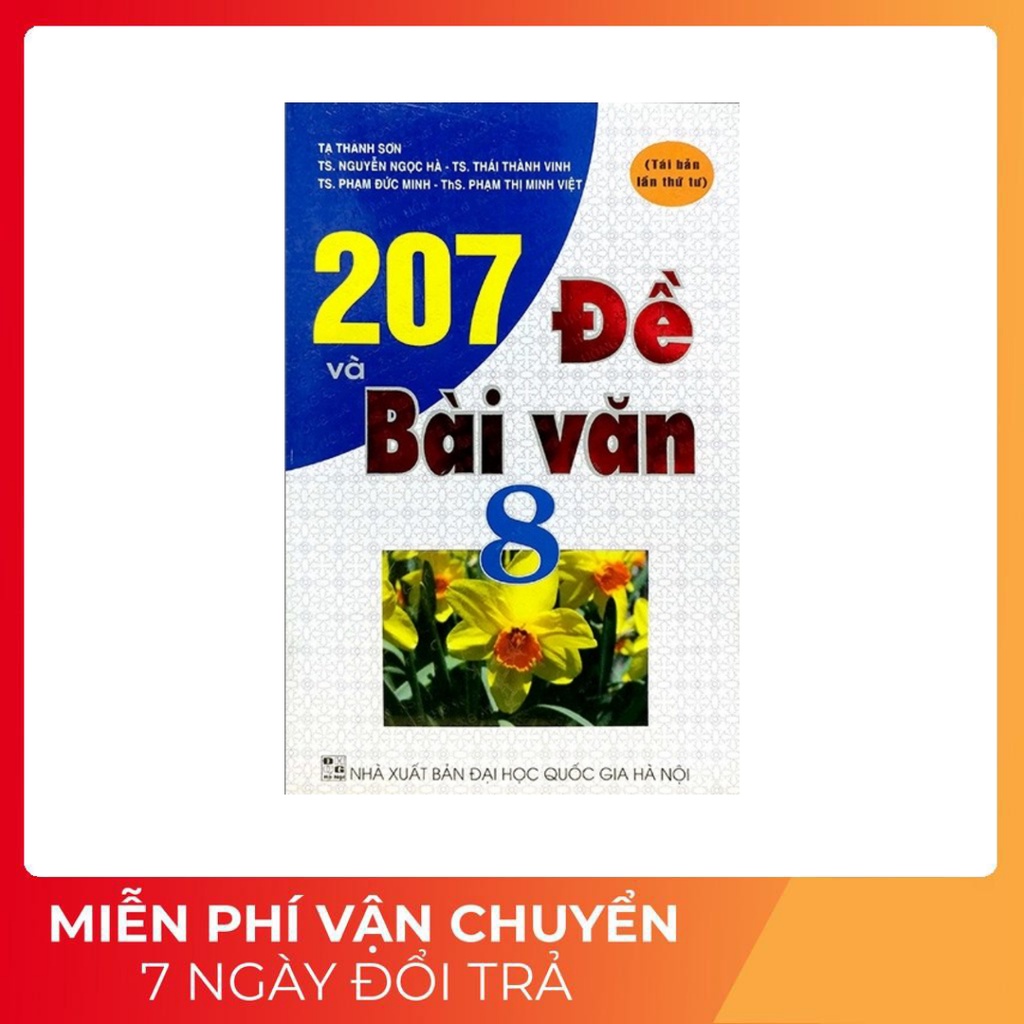 Sách - 207 đề và bài văn 8
