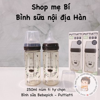 Bình sữa Bebepick 150ml - 250ml núm ti tự chọn
