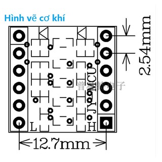 Mạch Chuyển Mức Tín Hiệu 4 Kênh