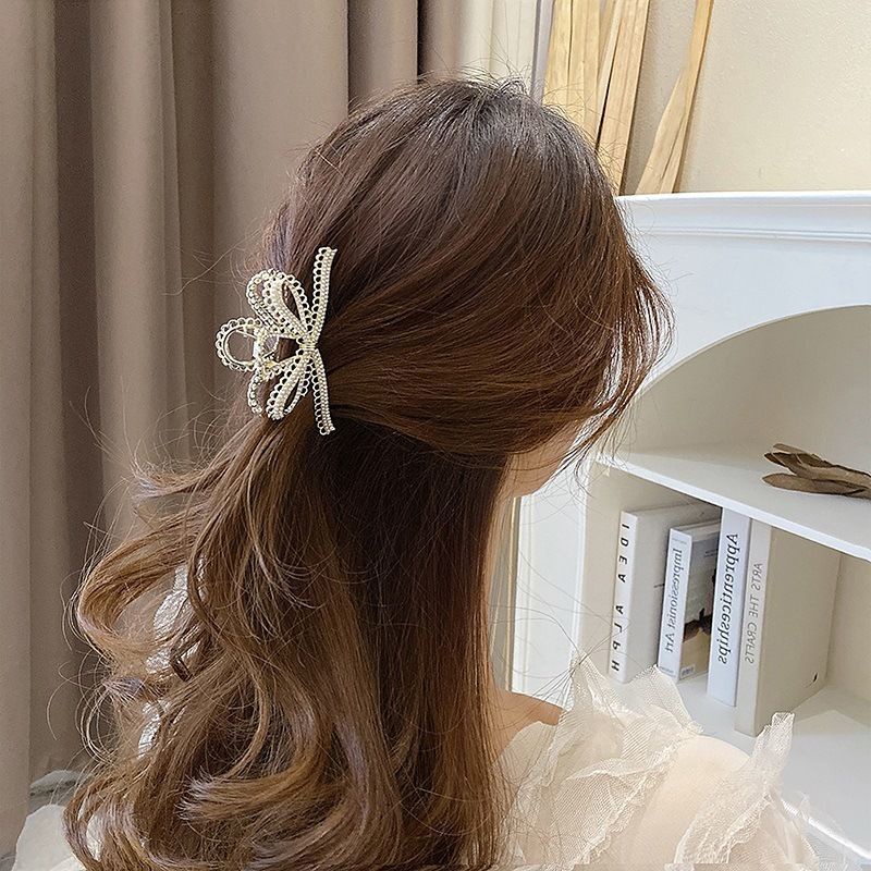 Kẹp Tóc Hình Nơ Màu Vàng Thời Trang Mùa Hè Cho Bé Gái