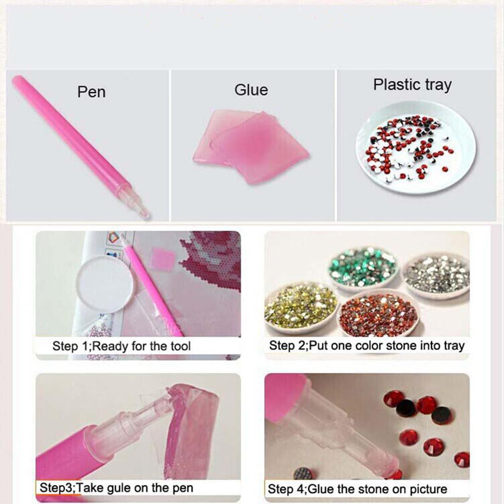 Tranh thêu chữ thập đính đá 5D hình chim công | BigBuy360 - bigbuy360.vn