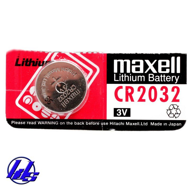 Pin CR2032 Maxell lithium 3V (Pin CMOS) - Vỉ 1 viên - Made in Japan