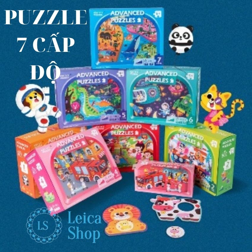 GHÉP HÌNH PUZZLE 7 CẤP ĐỘ