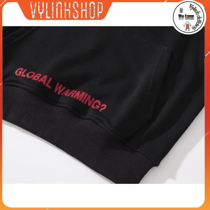 Áo nỉ nam nữ VYLINHSHOP  OFF WHITE Áo khoác hoodie tay dài in hình hoa anh đào