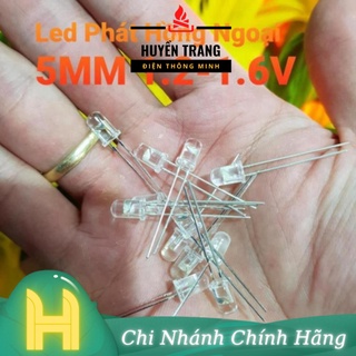 Led phát hồng ngoại 5mm làm bộ thu phát hồng ngoại, mắt phát hồng ngoại