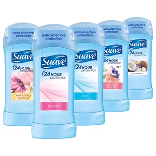 [Chính hãng] Lăn khử mùi Suave 24 Hours Protection Sweet Pea and Violet 74g  Mỹ