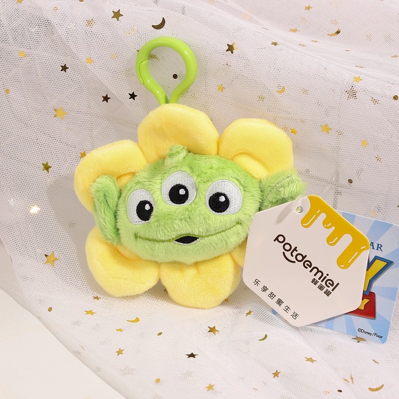 Móc Chìa Khoá Alien Toy Story A79 dễ thương, Móc Khóa Xe/ Balo/ Túi Hoạt hình Alien Xanh