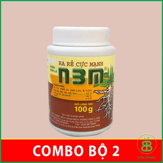 Combo 2 Hủ Kích Ra Rễ N3M Chính Hãng Phú Lâm, Giúp Ra Rễ, Ngâm Hạt Giống, Giâm Cành, Chiết Cành Vuonbabylon - 100G