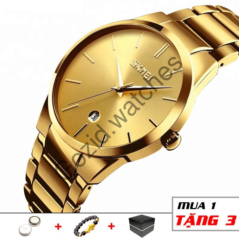 Đồng hồ nam thời trang classic tinh tế chống nước chống xước SKMEI SM11 -Gozid.watches | BigBuy360 - bigbuy360.vn