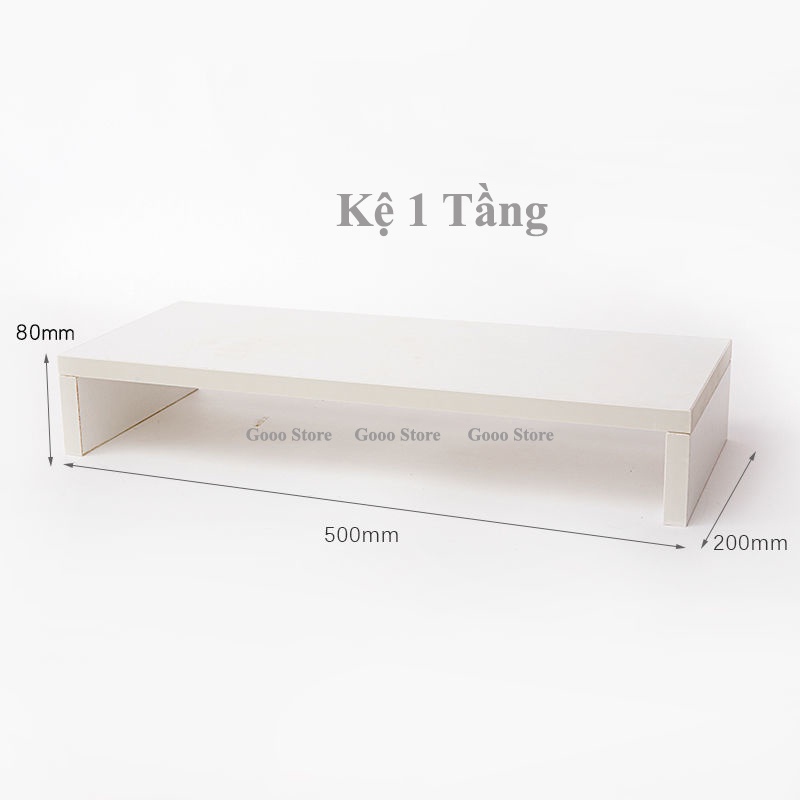 Kệ máy tính mini decor bàn học, bàn làm việc phong cách Hàn Quốc | BigBuy360 - bigbuy360.vn