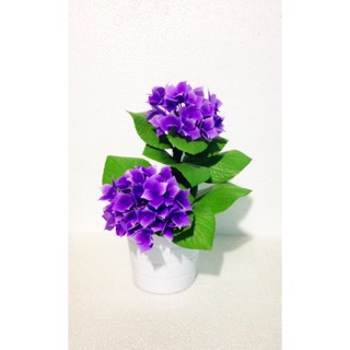 Hoa Cẩm tú cầu đất sét