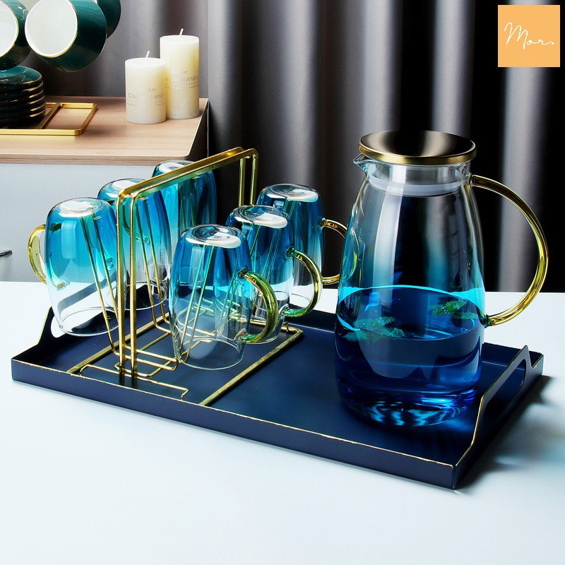 Bình nước thủy tinh chịu nhiệt - 1.8L