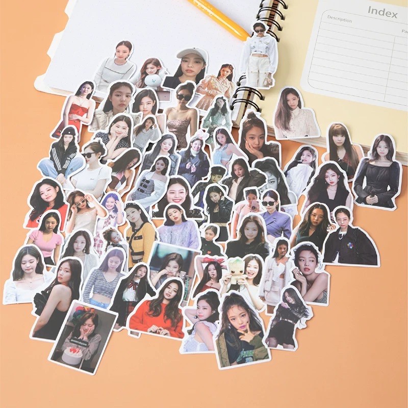 Set stickers Kpop - BlackPink (Lisa, Jisoo, Rosé, Jennie)