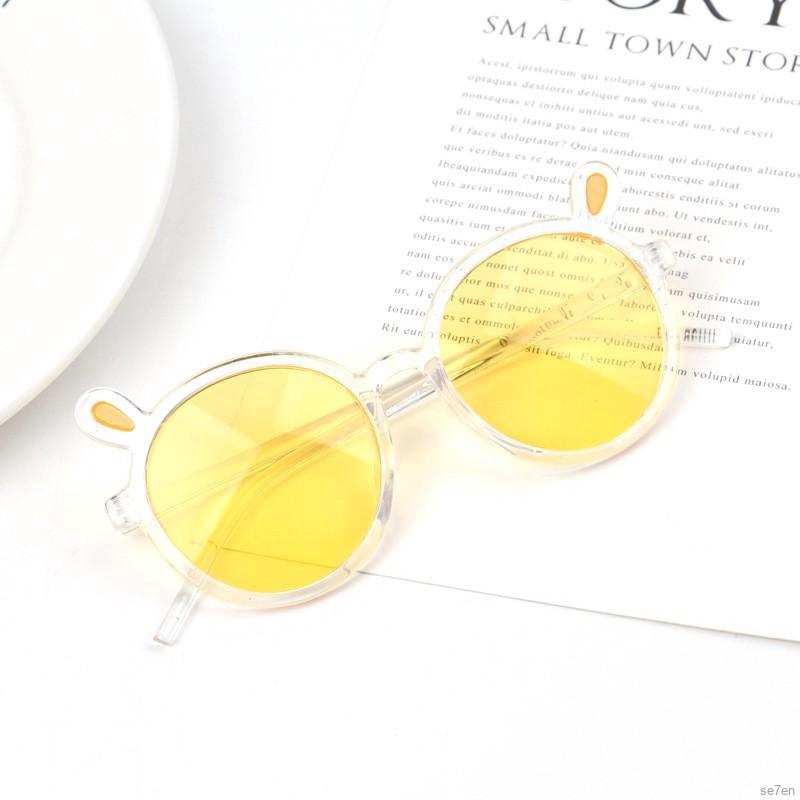 Kính mát phối họa tiết tai thỏ đáng yêu cho bé