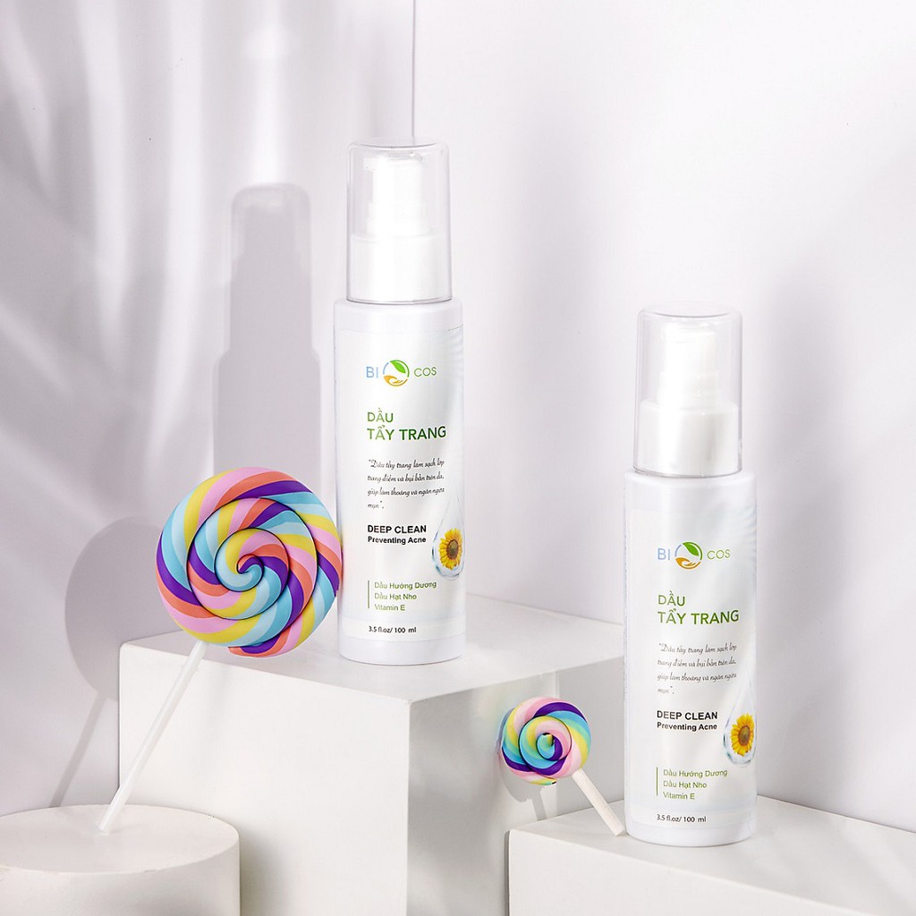 Dầu Tẩy Trang Làm Sạch Sâu 100ml Deep Clean Preventing Acne BIOCOS - Tẩy Trang, Làm Sạch, Giữ Ẩm, Dưỡng Mềm Da | BigBuy360 - bigbuy360.vn