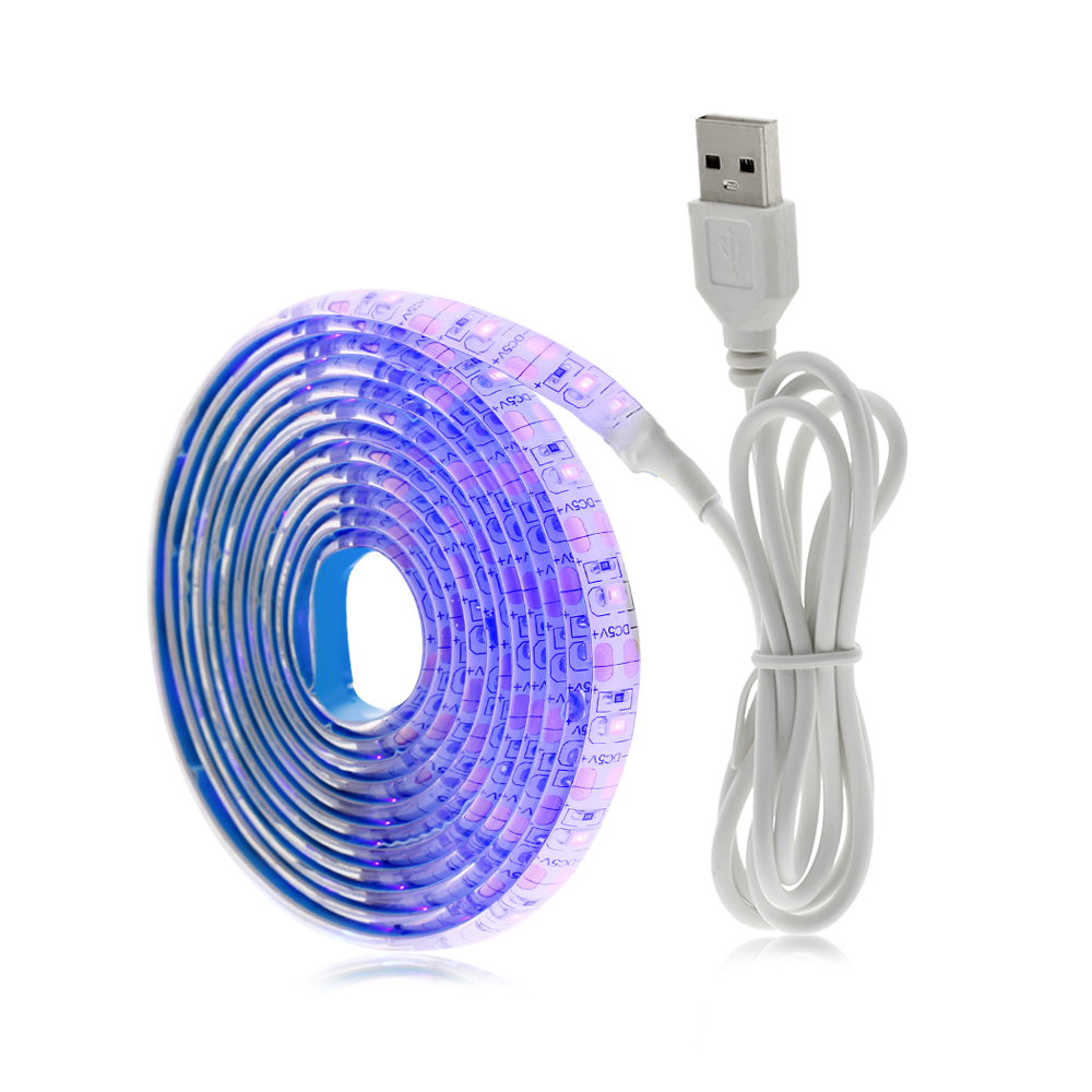 Dây Đèn Led UV 2835 Dc5V Usb Tùy Chọn Chống Thấm Nước / Thấm Nước
