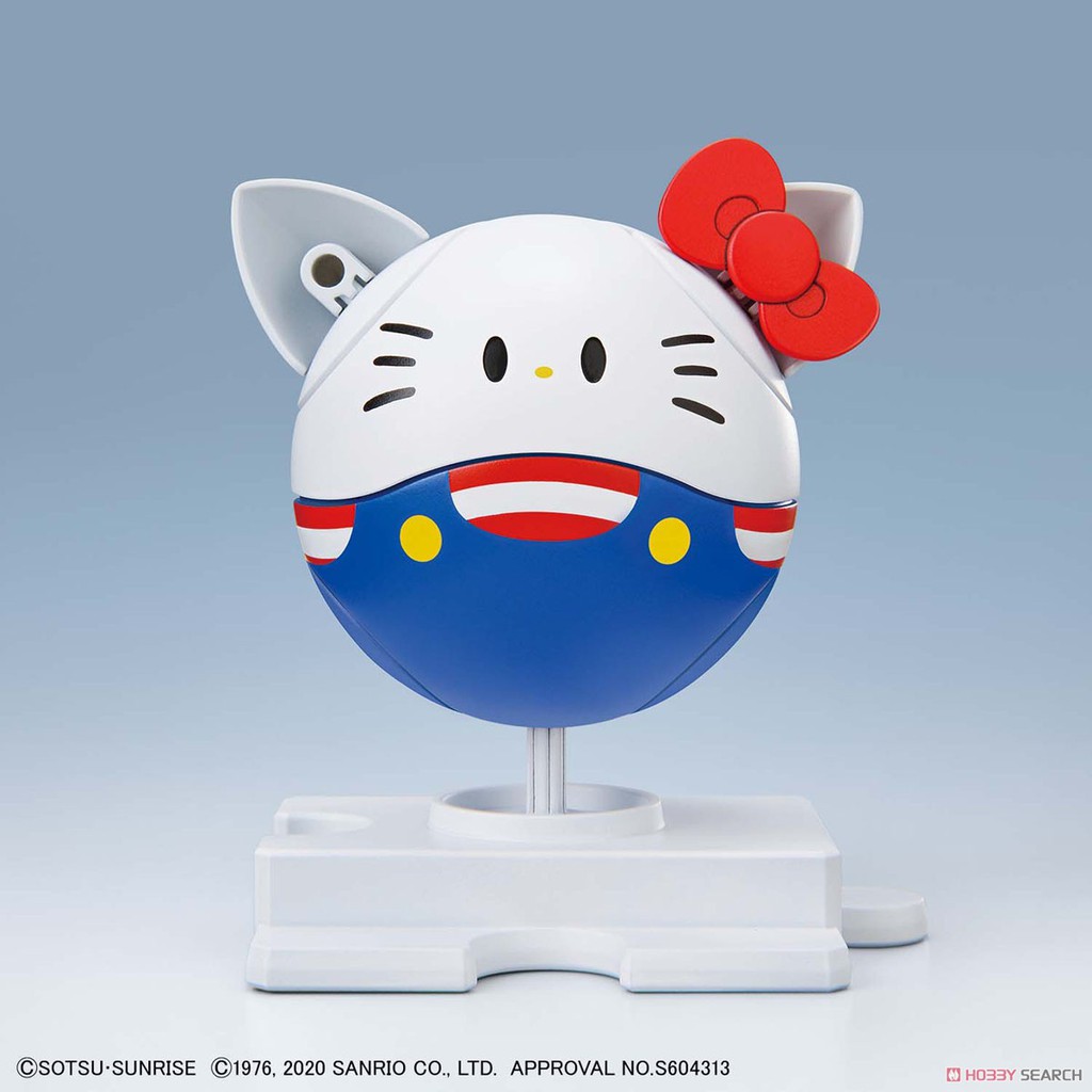 Mô Hình Lắp Ráp Haropla Hello Kitty Gundam Anime Chính Hãng Nhật Bản