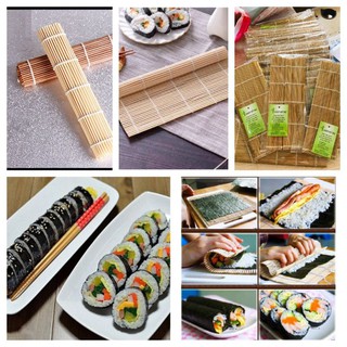Mành cuộn sushi Hàn Quốc giá sỉ 25*20