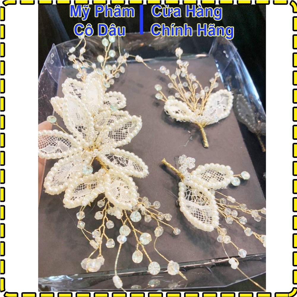 Cài Tóc Cô Dâu ( sét 3 cái)