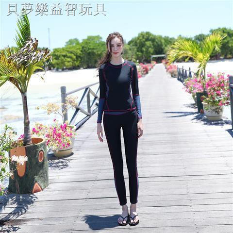 Bộ Đồ Bơi Tay Dài Phong Cách Hàn Quốc Cho Nữ | BigBuy360 - bigbuy360.vn