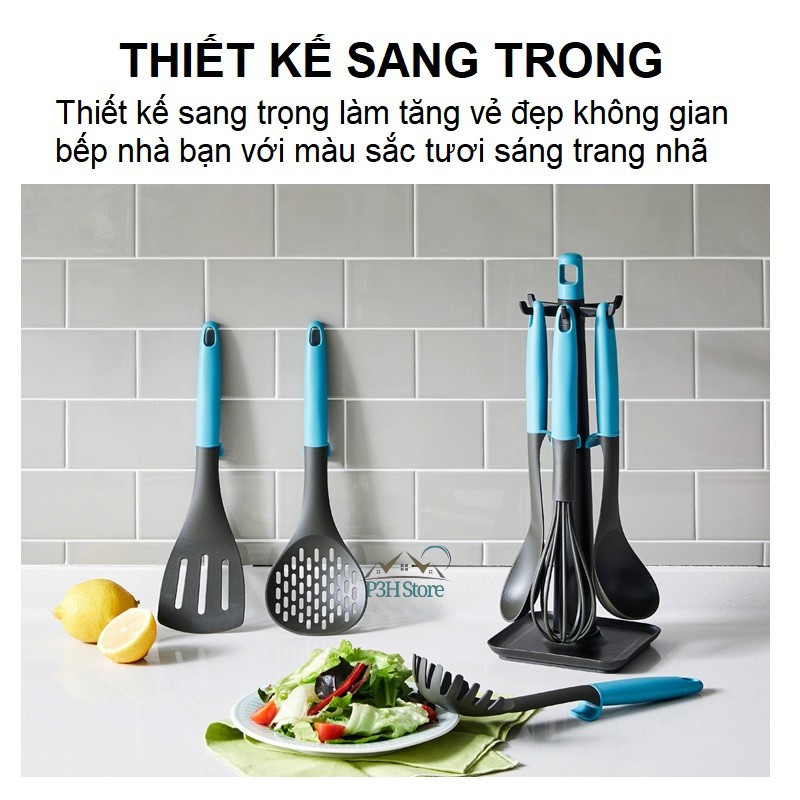 ⭐ Bộ dụng cụ nhà bếp 7 món Lock&Lock LLT024