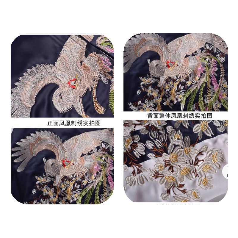 ÁO KHOÁC BOMBER THÊU HẠC SUKAJAN JACKET