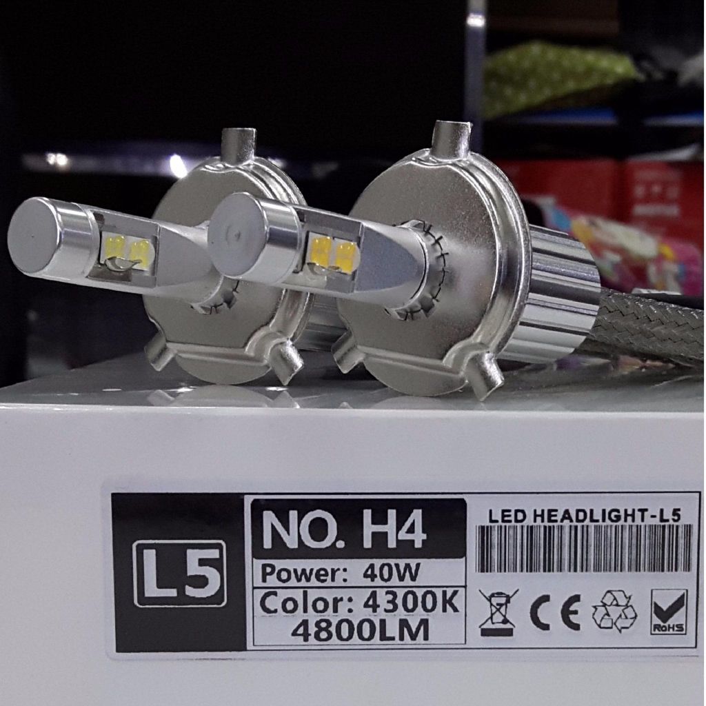 Chính hãng Landjoy - Cặp Bóng đèn Led xe Cree XHP50 L5 40w