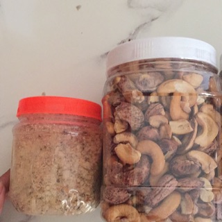 Combo 1kg điều vỏ+0,5kg muối điều
