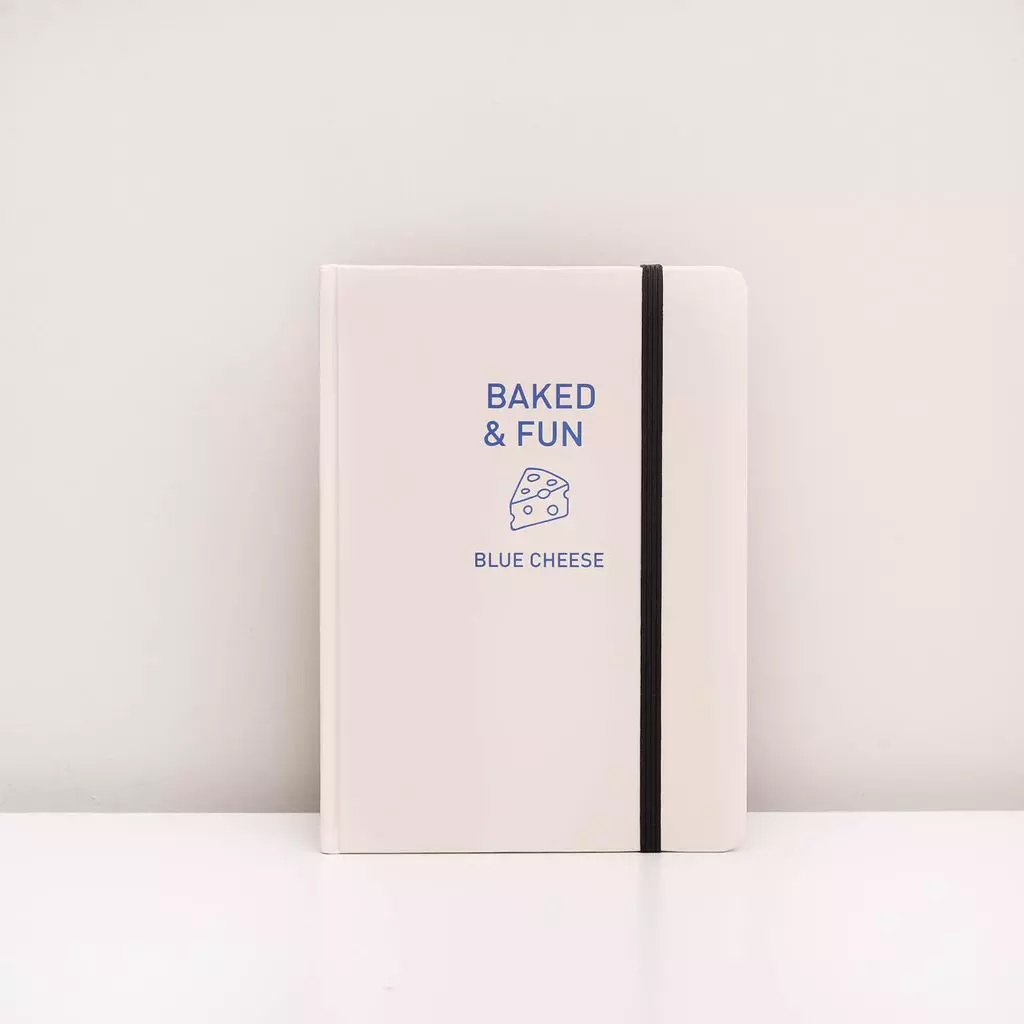 Quà 8/3 - Sổ tay A5 Crabit Dot grid - Blue cheese - Ruột chấm ghi chép, Bullet Journal - Giao hỏa tốc