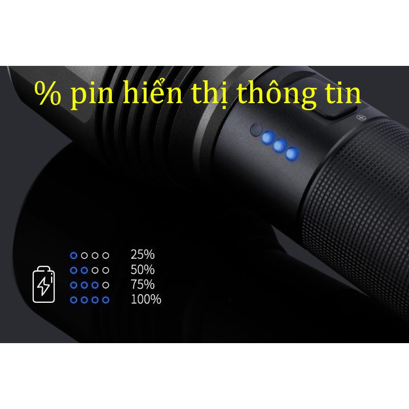 Đèn Pin Xiaomi Nextool Flashlight Cầm Tay Model ZES0417 Siêu Sáng Chống Nước Hợp Kim Nhôm Hàng Không Bền Bỉ [CHÍNH HÃNG]