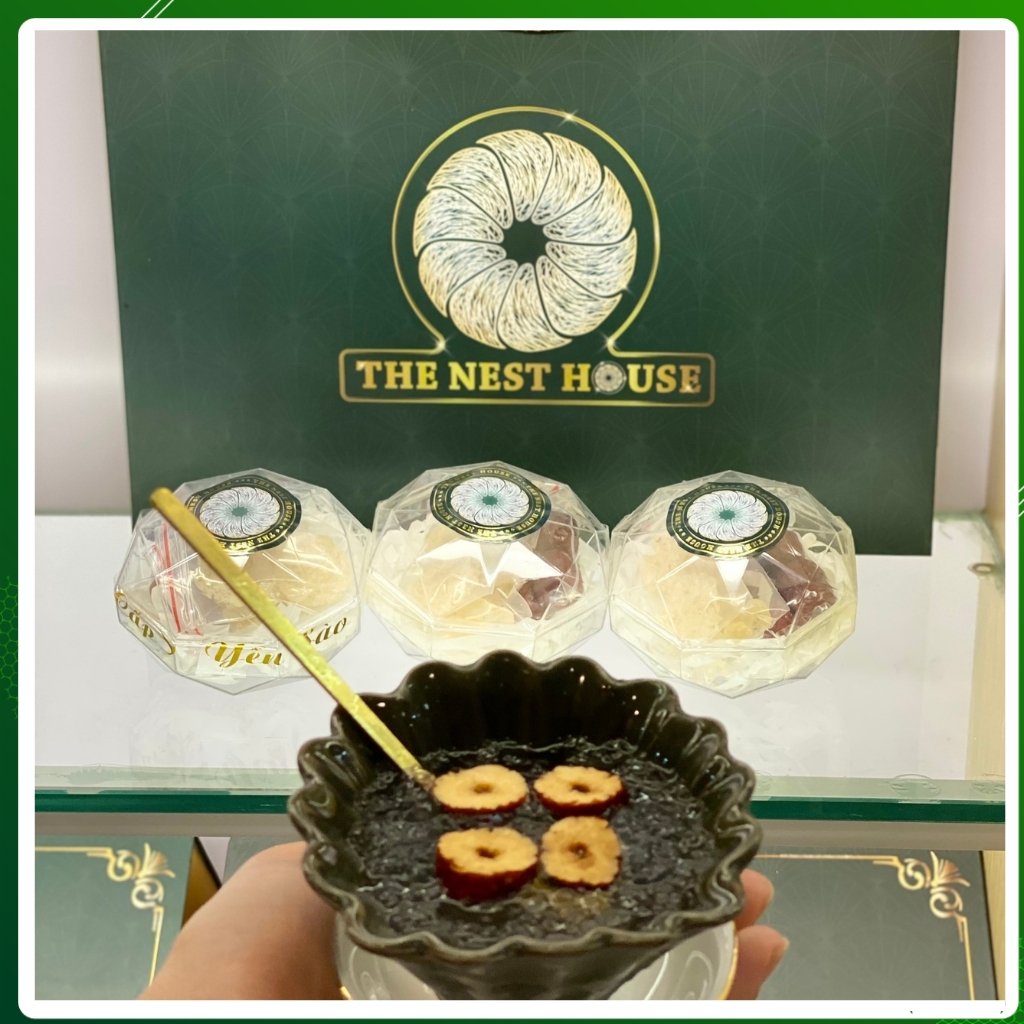 Tổ yến sào vụn tinh chế nguyên chất cho bé baby kèm nguyên liệu chưng yến | BigBuy360 - bigbuy360.vn