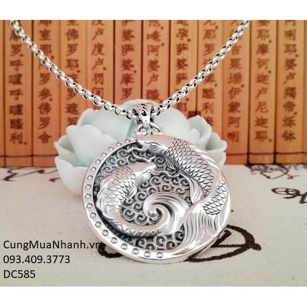 MẶT DÂY CHUYỀN SONG NGƯ - DC585