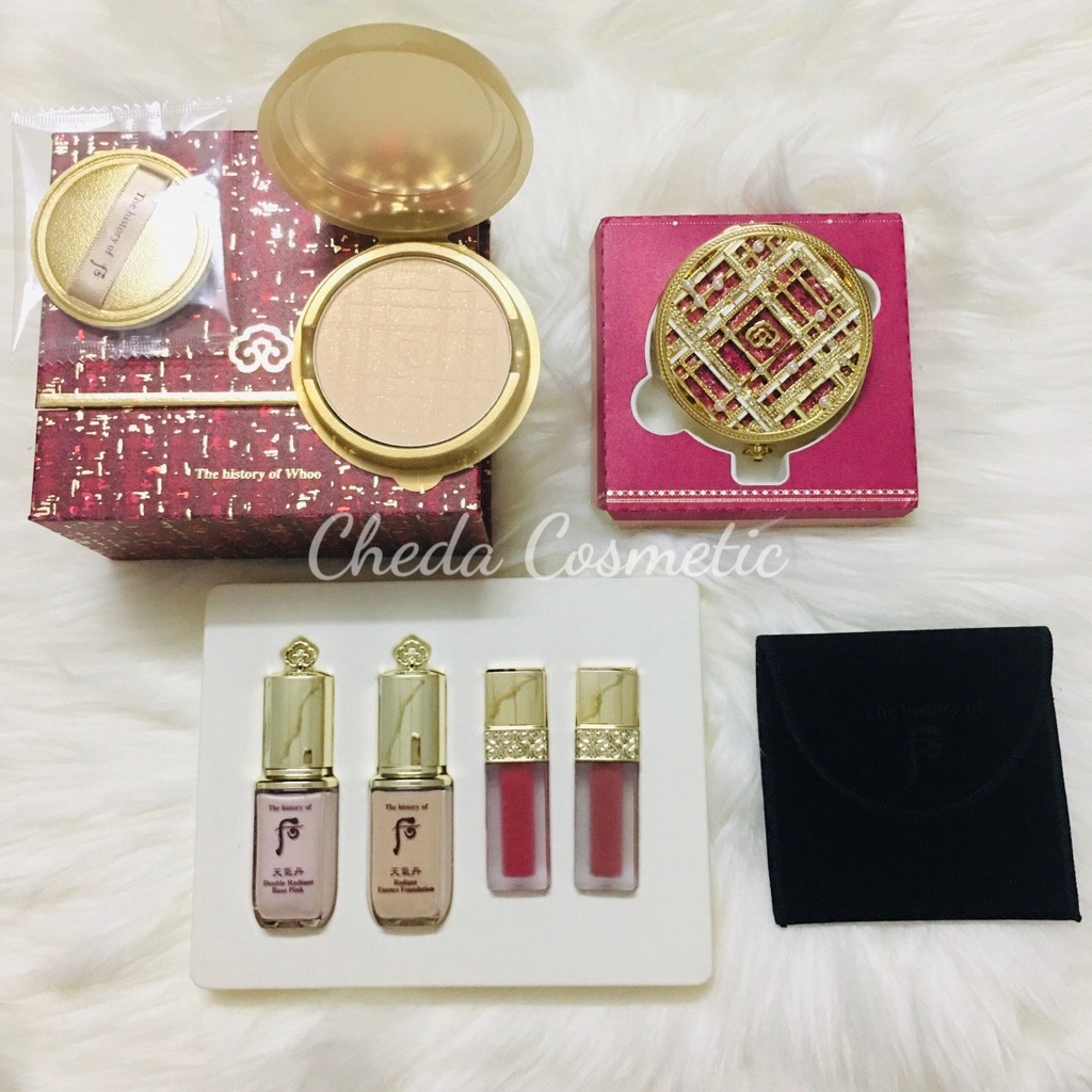 Set Phấn Phủ Nén Whoo Luxury Royal Pact Limited Special Set.