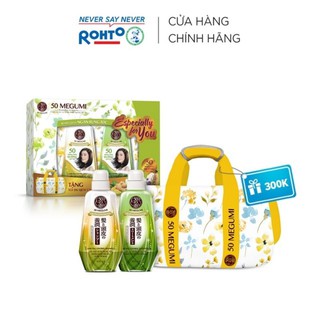 Combo dầu gội, dầu xả Megumi