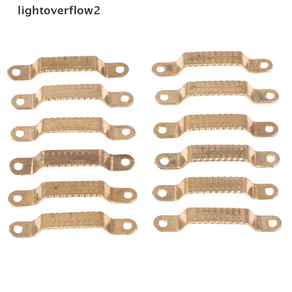 Set 12 Tay Nắm Cửa / Ngăn Kéo Mini Tỉ Lệ 1: 12 Trang Trí Nhà Búp Bê