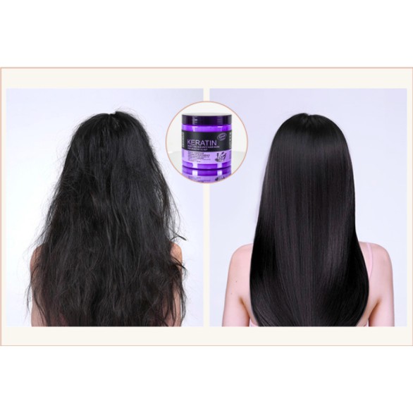 Kem ủ tóc cao cấp siêu mượt KERATIN COLLAGEN 1000ML HÀNG CHÍNH HÃNG CT76