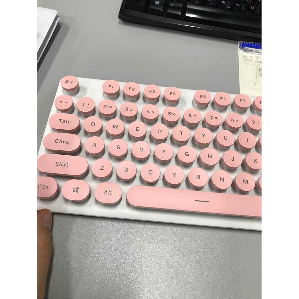 Bàn Phím Máy Tính ⭐FREE SHIP⭐ Bộ Bàn Phím Chuột Không Dây Chống Tràn Nước N520 N518 - PC05 PC38