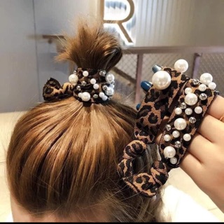 Dây buộc tóc Ngọc Trai nhựa Nhiều màu