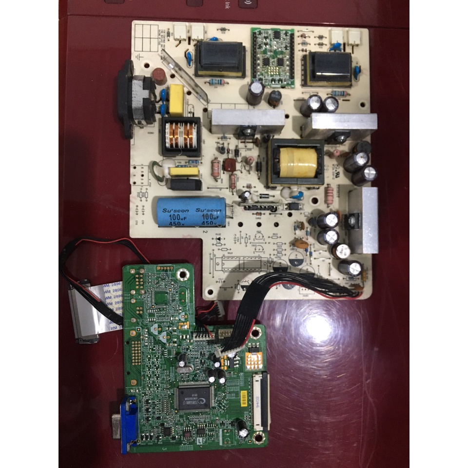 BO NGUỒN MÀN HÌNH HP LE1711 + BO TÍN HIỆU