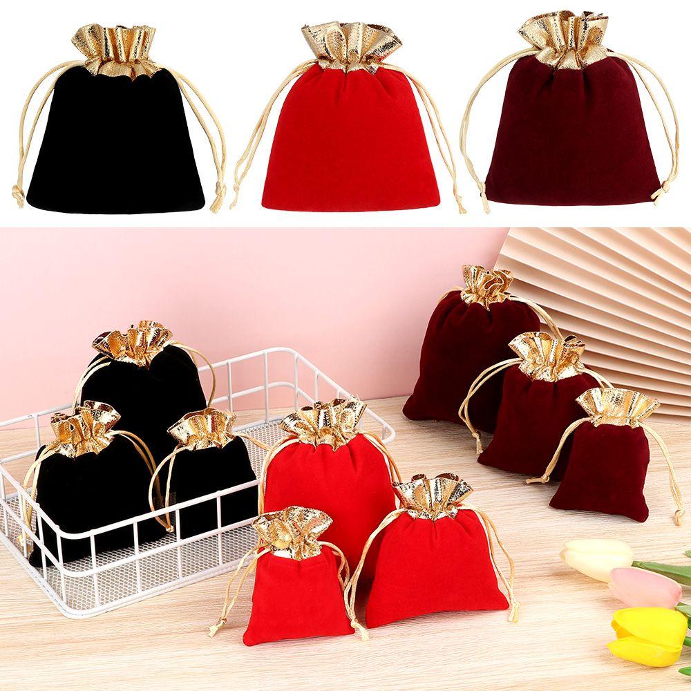 Set 10 Túi Dây Rút Đựng Đồ Dùng Lễ Hội / Tiệc Tùng Tiện Dụng