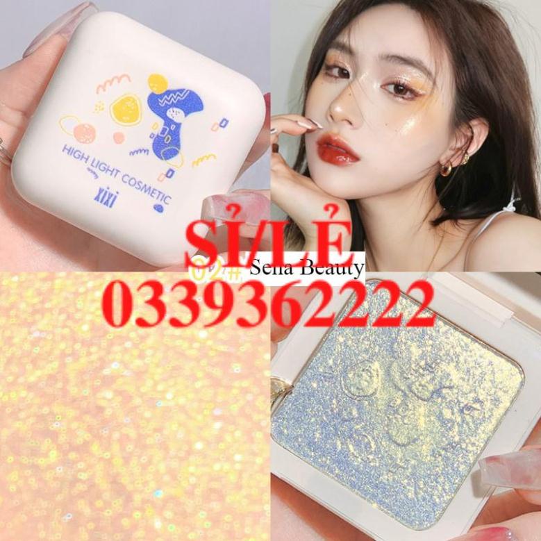 [ CHÍNH HÃNG ] Phấn nhũ mouse mềm bắt sáng cao cấp Xixi Nude Make Up Highlight Blush Sena beauty