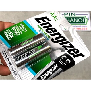 Bộ 2 pin tiểu sạc Energizer Recharge Extreme AA 2300mAh HR6