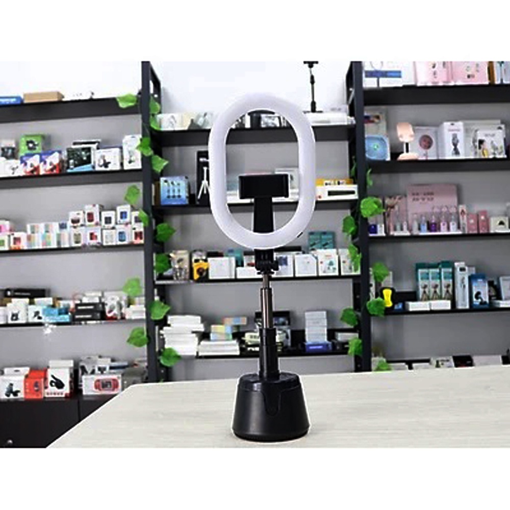 Đèn led thông minh xoay 360 độ A10, đèn live stream hỗ trợ điện thoại thông minh