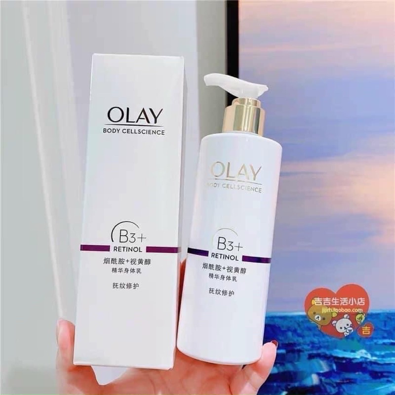 Kem dưỡng body trắng da, chống lão hoá Olay Retinol B3 250ml